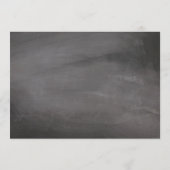 Krijtbord Mason Jar Hydrangea's | BEWAAR DEZE DATU Save The Date (Achterkant)