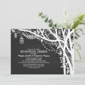 Krijtbord metselaar potten boom lichten repetitie kaart (Staand voorkant)