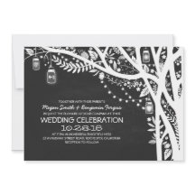 Krijtbord metselaar potten boom string lichten bru