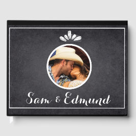 Krijtbord Minimalistisch - Foto-  Gastenboek