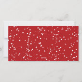 Krijtbord Mistletoe Script Prettig Kerstmis Foto Feestdagenkaart (Achterkant)