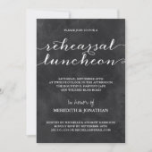 Krijtbord Proefbruiloftslunch Kaart (Voorkant)