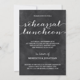 Krijtbord Proefbruiloftslunch Kaart