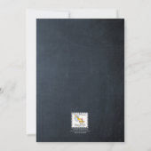 Krijtbord Rood Wit en Blauw Vuurwerk Kaart (Achterkant)