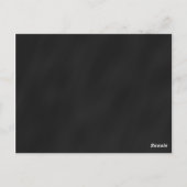 Krijtbord Rustieke Trouwtafel Nummer Kaart (Achterkant)