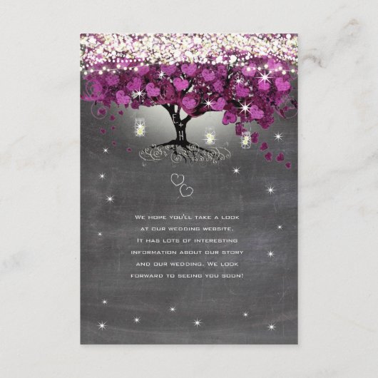 Krijtbord Sangria Wijn Bos Hart Blaadje Informatiekaartje (Achterkant)