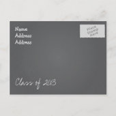 Krijtbord Save the Date Briefkaart (Achterkant)