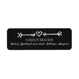  krijtbord Schattigee hartpijl | Bruiloft Etiket