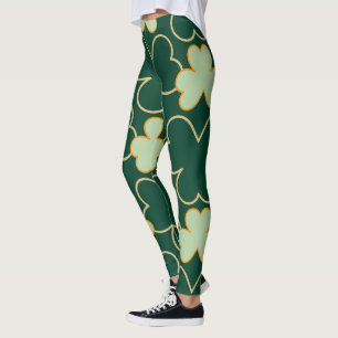 Krijtbord Shamrock St. Patrick's Day Leggings