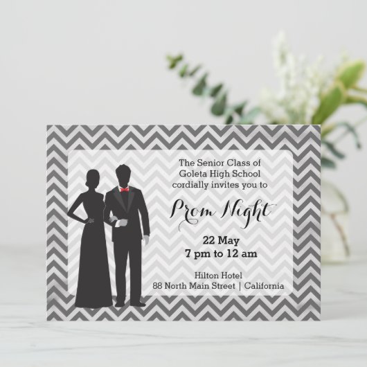 Krijtbord Silhouet Koppels Kaart (Staand voorkant)