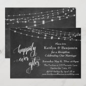 Krijtbord Slingerlichtjes Hadden en Hebben Kaart (Voorkant / Achterkant)