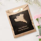 Krijtbord Spooky Halloween Ghost Bedankzakje (Gezegeld)