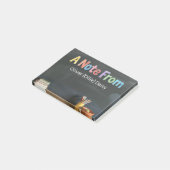 Krijtbord-Stijl Leraar Post-it® Notes (Schuin)