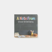 Krijtbord-Style Post-it-notities voor leraren Post-it® Notes (Voorkant)