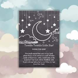 Krijtbord Twinkle Twinkle Little Star Baby shower Informatiekaartje