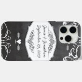Krijtbord Typografie Bruiloften Case-Mate iPhone Case (Achterkant (horizontaal))