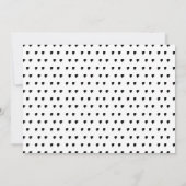 Krijtbord Typografie Jouw Foto Sla de Datum Op Kaart (Achterkant)