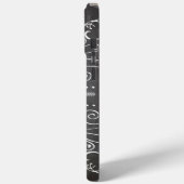 Krijtbord Typografie Kunst Case-Mate iPhone Case (Achterkant / Links)