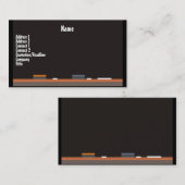 Krijtbord Visitekaartje (Voorkant / Achterkant)