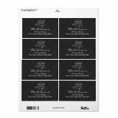 Krijtbord Vrolijk alles Etiket (Full Sheet)