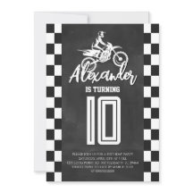 Krijtbord Vuilnisbak Motorfiets Verjaardagsfeestje