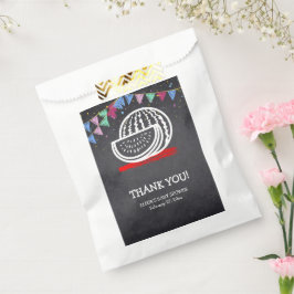 Krijtbord Watermeloen Tekening Baby shower Bedankzakje