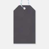 Krijtbord Zonnebloem Mason Jar Custom Gift Labels Cadeaulabel (Achterkant)