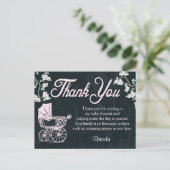 krijtborddouche Dank u kaarten (Staand voorkant)