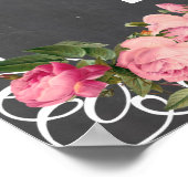 krijtbordposter, trouwgastenboekposter poster (Hoek)