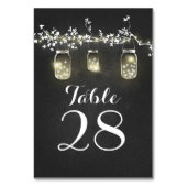 Krijtbordverlichting Mason Jars Kaart (Voorkant)