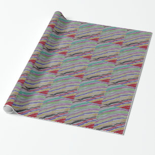 Krijtje Tekenen Lijnen Cadeaupapier