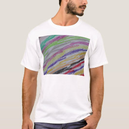 Krijtje Tekenen Lijnen T-shirt