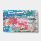 Krijtjes textuur badge (Achterkant)