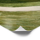 Krijtpaden door Eric Ravilious, 1935 Perfect Poster (Hoek)