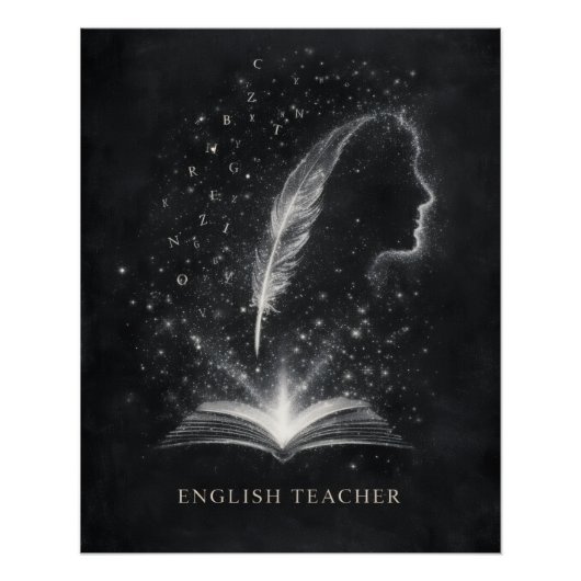 Krijtstof Sterrenbeeld Kunst van Engelse Leraren Perfect Poster (Voorkant)