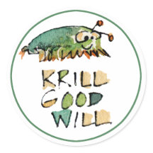 Krill Good Will kerstwalvis Envelope Seal