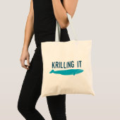 Krilling it tote bag (Voorkant (product))