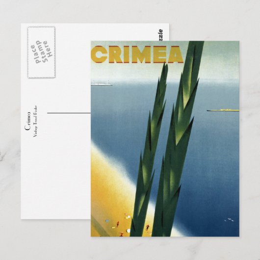 Krim Briefkaart (Voorkant / Achterkant)