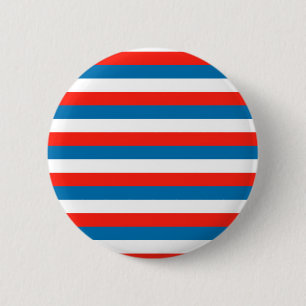 Krim Faeröer Wichita vlag strepen rood wit blauw p Ronde Button 5,7 Cm