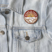 Krim genealogie stamboom knop ronde button 5,7 cm (In situ)