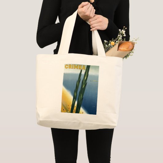 Krim Grote Tote Bag (Voorkant (product))
