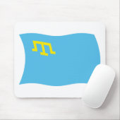 Krim-Tataarse Vlag Muismat (Met muis)