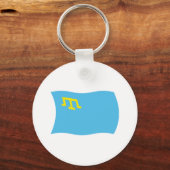 Krim-Tataarse Vlag Sleutelhanger (Voorkant)