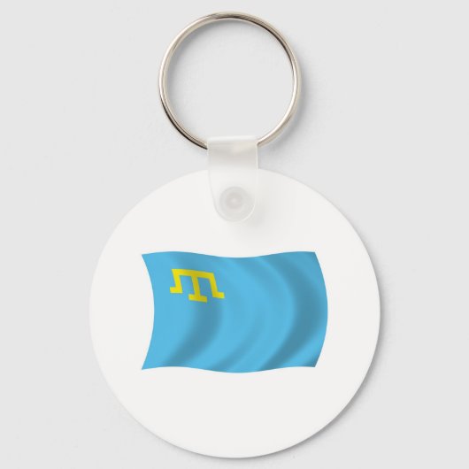 Krim-Tataarse Vlag Sleutelhanger (Voorkant)