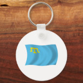 Krim-Tataarse Vlag Sleutelhanger (Voorkant)
