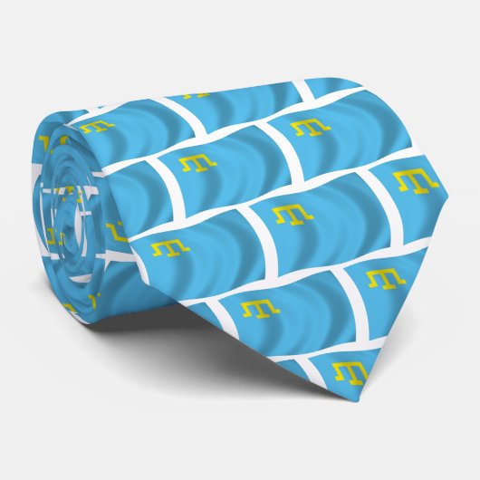 Krim-Tataarse vlag stropdas (Opgerold)