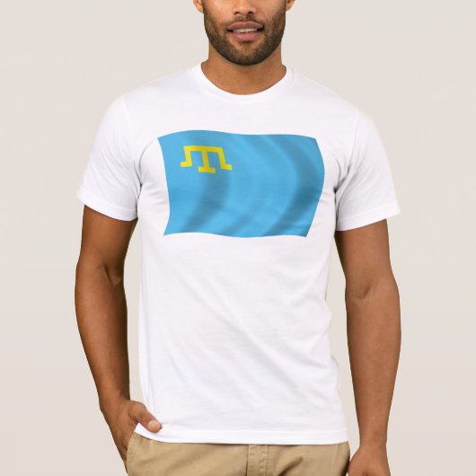 Krim-Tataarse Vlag T-shirt (Voorkant)