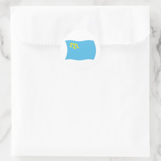Krim Tatars Flag Sticker (Tas)