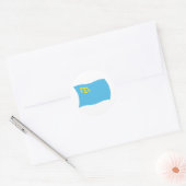Krim Tatars Flag Sticker (Envelop)