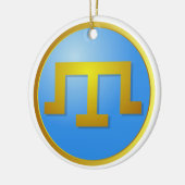 Krim Tatars' Tamga Keramisch Ornament (Links)
